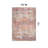 Transitional Distressed Machine Washable Non Slip Area Rug-129453016