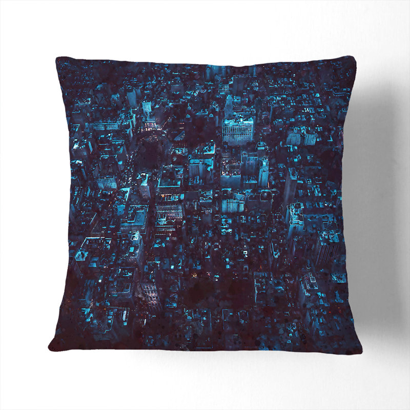 Square Throw Cushion, 40cm H x 40cm W x 15cm D
