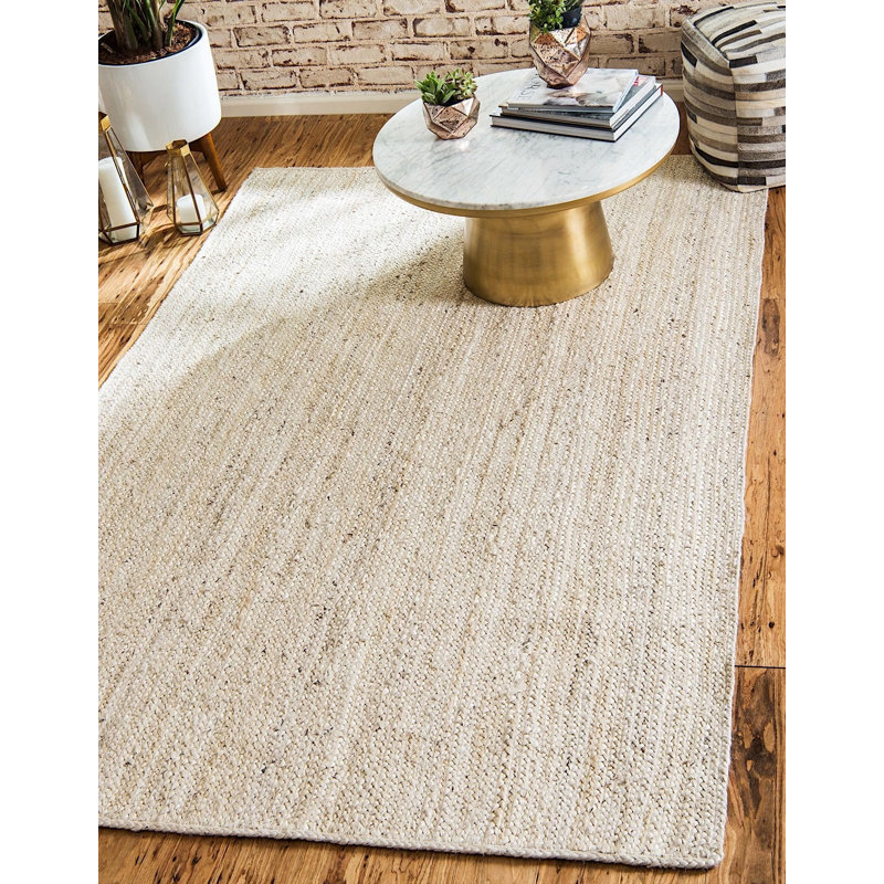 Tapis chindi tressé Ne Wilson, Rectangle 3 pi 3 po x 5 pi 1 po