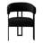 Haskett Upholstered Dining Armchair with metal legs-113257061