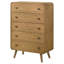 Commode à 5 tiroirs Winston Light Ash