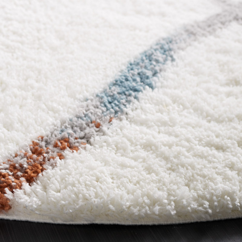 Tapis à poils longs Berber, Tapis de couloir 2 pi 3 po x 8 pi