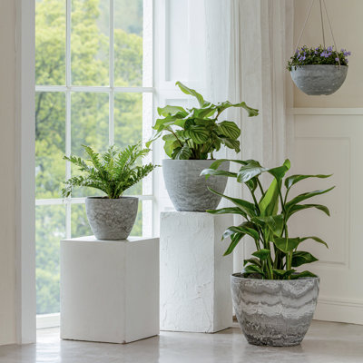 Nova 3-Piece Outdoor Planter Pots
