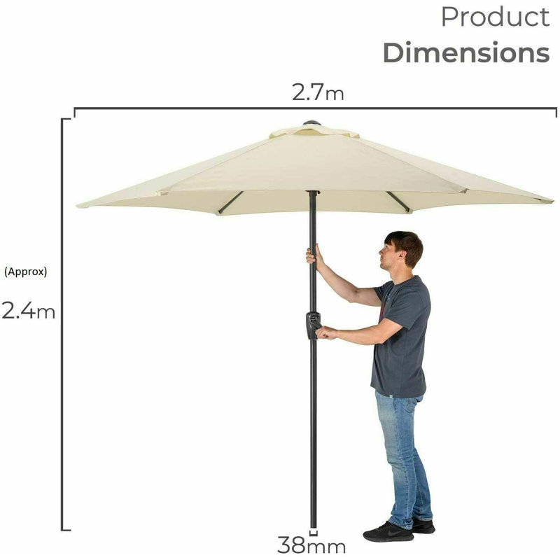 Ahseem 100cm Parasol