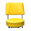 Tabouret de bar et de comptoir pivotant avec dossier Retro Home-18734016-48367129