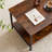 31.5" Modern 2-Tier Coffee Table with Open Storage Shelf & Industrial Metal Frame (132 lbs Capacity)