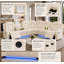 Canapé modulaire inclinable électrique en cuir synthétique 3 pièces Monkie-131529570