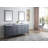 Herrell 72 " W Freestanding Standard Free Standing 2 Double Vanity Bathroom Vanity With Carrara Marble Top-33655746