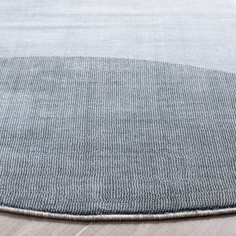 Hornbuckle 300 Performance Geometric Rug, Round 6'7"
