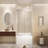 Tempered Glass With Explosion Proof Film, Aluminum Frame Double Sliding Shower Door, "1/4 (6 Mm), Stainless Steel Handle