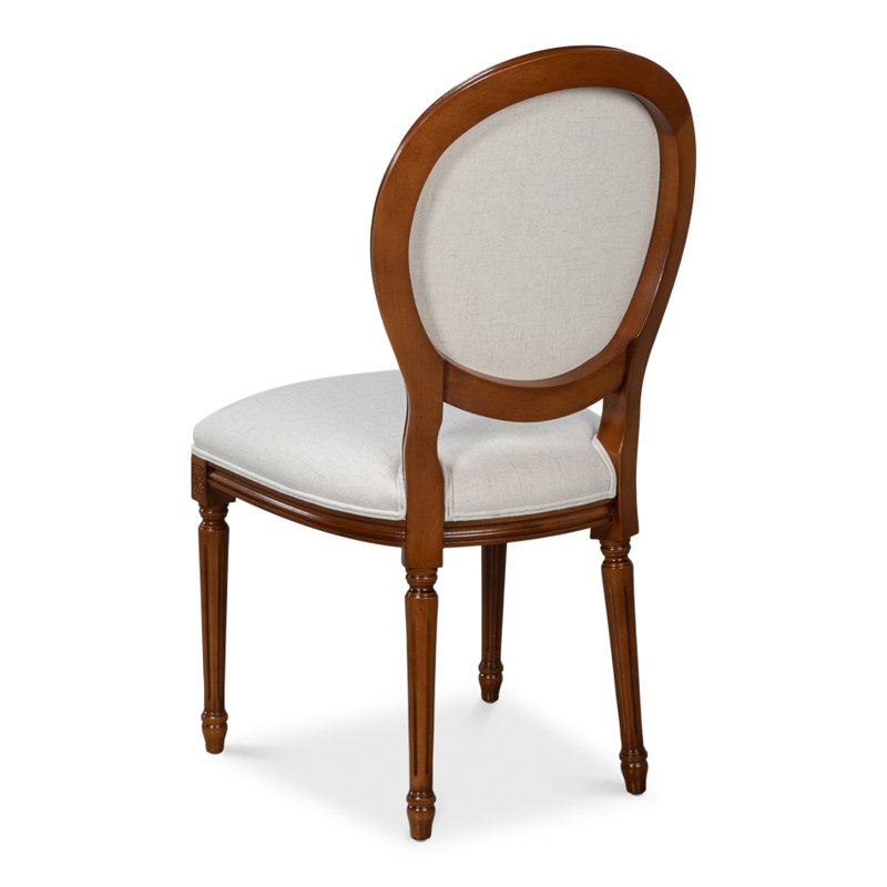 Hugo Upholstered Dining Chair, Brown