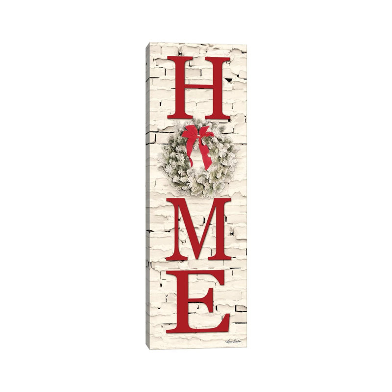 Christmas Home by Lori Deiter - Wrapped Canvas Panoramic Print, 30.48 cm H x 91.44 cm W x 1.91 cm D