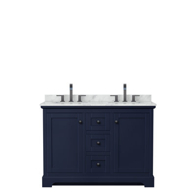 Ensemble de meuble-lavabo double 48 po Avery