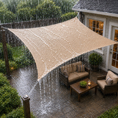 Voile d'ombrage imperméable Amgo