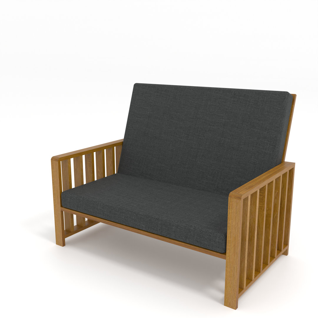 Gartensofa Caler mit Kissen