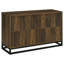 Buffet décoratif 4 portes en bois d'ingénierie