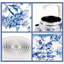 Bouilloire STP-Goods Blue Toile De Jouy 2,3