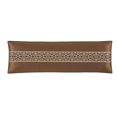 Surano - Copper Bolster Decorative Throw Pillow