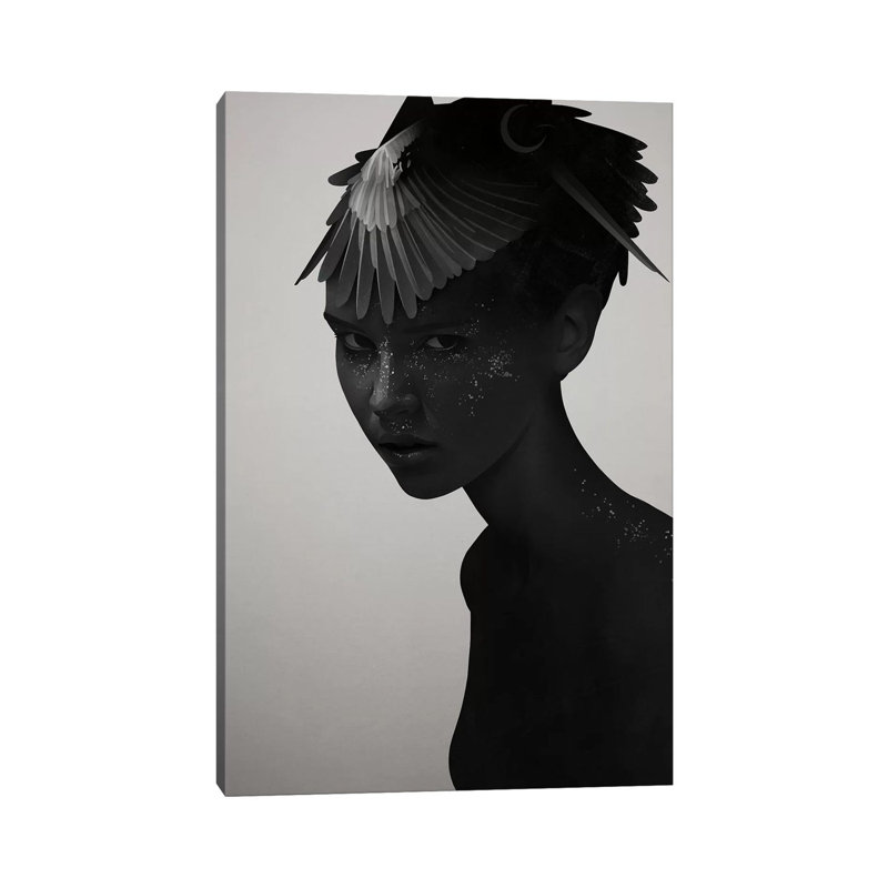 " Eva " by Ruben Ireland, Wrapped Canvas, 18" H x 12" W x 1.5" D