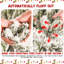 Arbre de Noël 5 pi avec 518 pointes - PVC enneigé et branches à aiguilles dures, structure à charnières pour une installation facile, support en métal stable - arbre de Noël réaliste-7975568