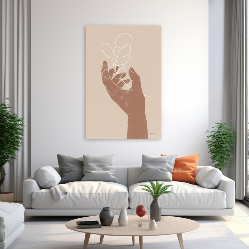 Boho Dreams I Neutral - art bohémien brun bohème brun, H 60 po x l 40 po