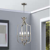Baril 4 - Light Dimmable Lantern Empire Chandelier