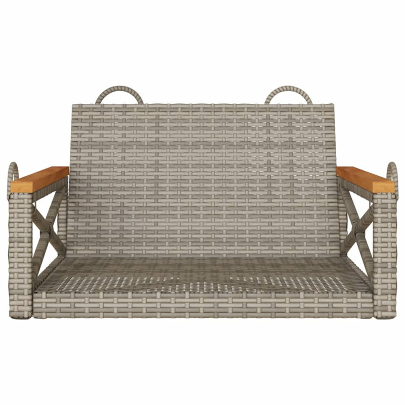 Banc en rotin 24,8 po x 24,4 po x 15,7 po Rosecliff Heights, Beige