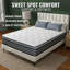 Grand matelas hybride 10 pouces avec housse froide respirante et ressorts ensachés en mousse à mémoire de forme | Idée de cadeau-190353402