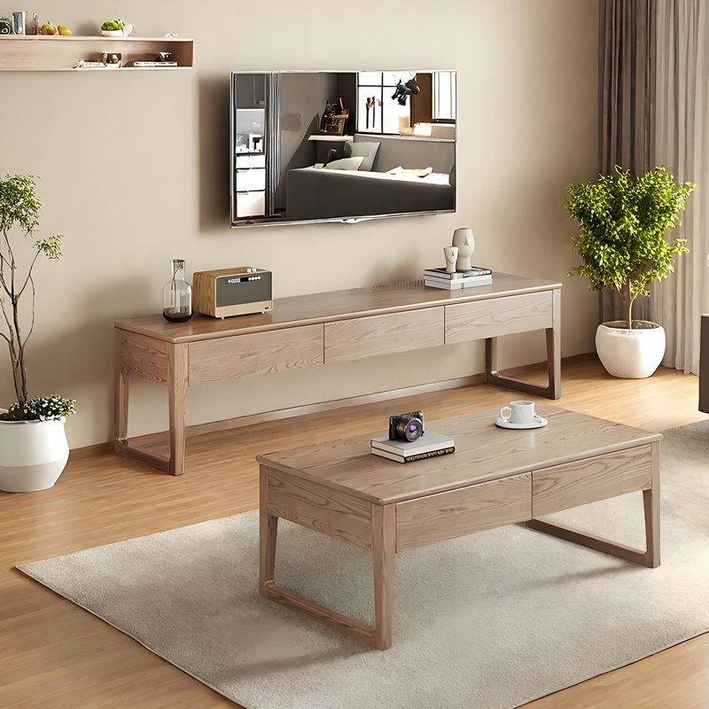Ensemble de meuble télé et table basse Nordic
