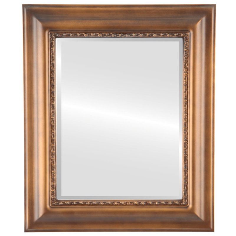Winchelsea Rectangle Mirror, 21" x 17", Sunset Gold