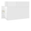 Lit plateforme double en bois avec 6 tiroirs, tablettes, bureau et garde-robe, blanc-1558183062