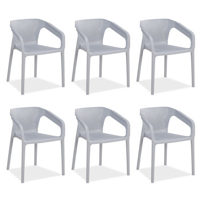 Waterville Stacking Patio Dining Armchair