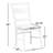 Bale 20'' H Linen Upholstered Side Chair-41480098