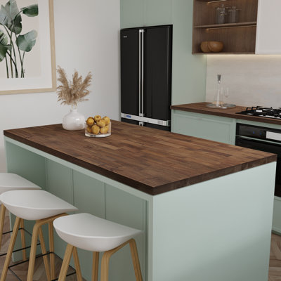 Comptoir de cuisine en bois massif Gladys