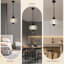 Luminaire suspendu en cristal 11,2 po