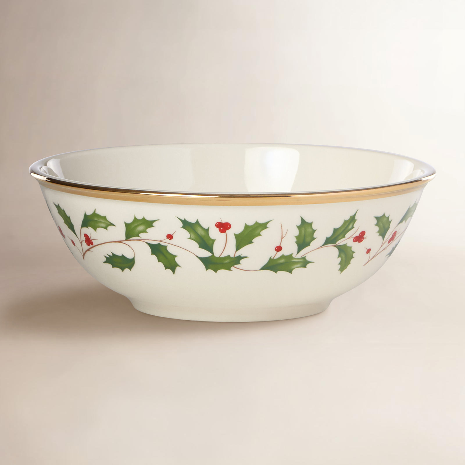 Lenox Holiday Porcelain Soup Bowl