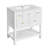 Wood Frame Bathroom Vanity With Ceramic Sink And 5 Drawers-1584283993
