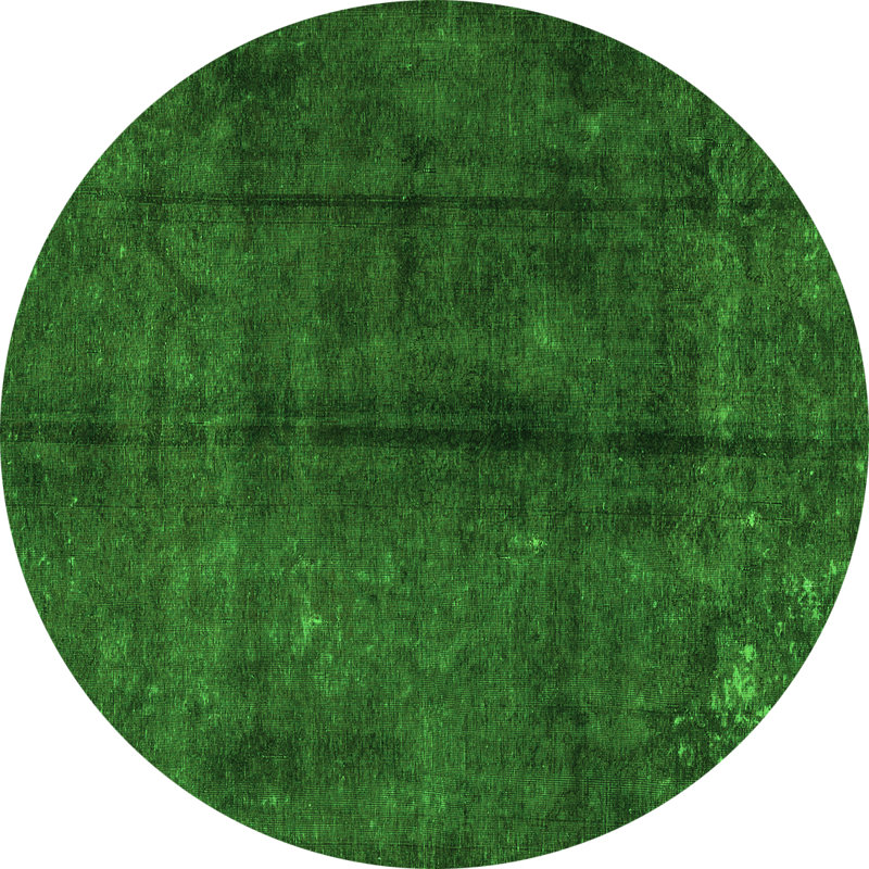Eluett Performance Oriental Indoor Rug, Round 6'