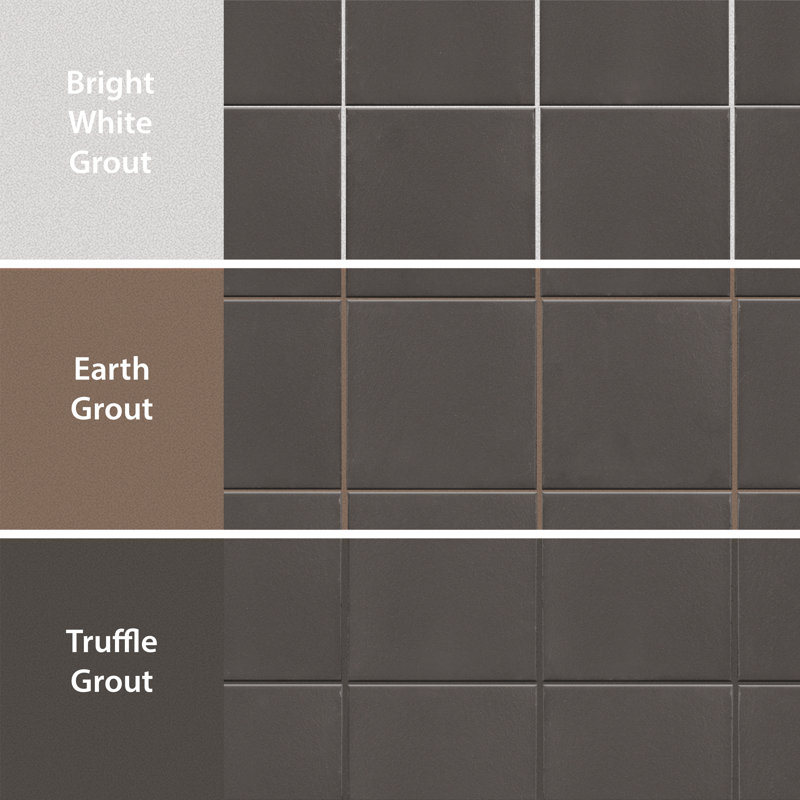 Quarry 8" x 8" Ceramic Klinker Wall and Floor Tile