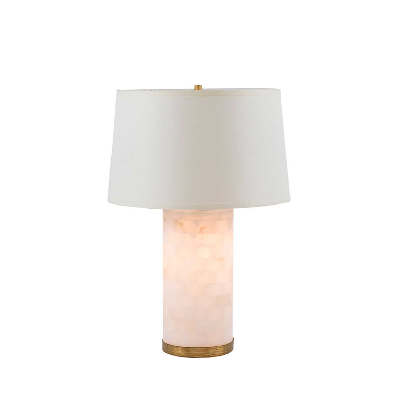 27" Gilded Gold Table Lamp