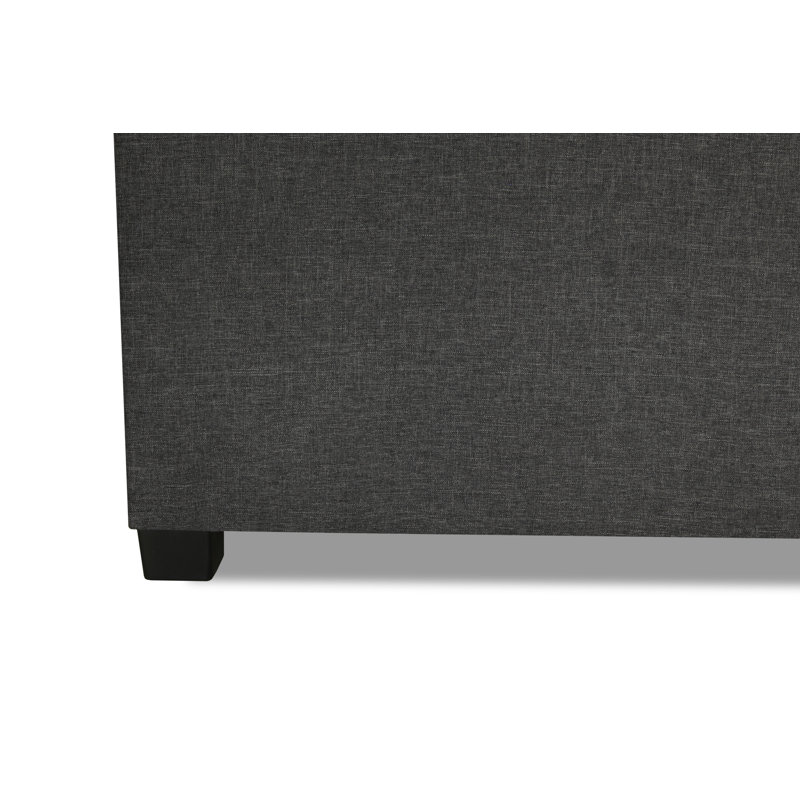 Ash Hill 2 Seater Sofa Bed, Dark Grey