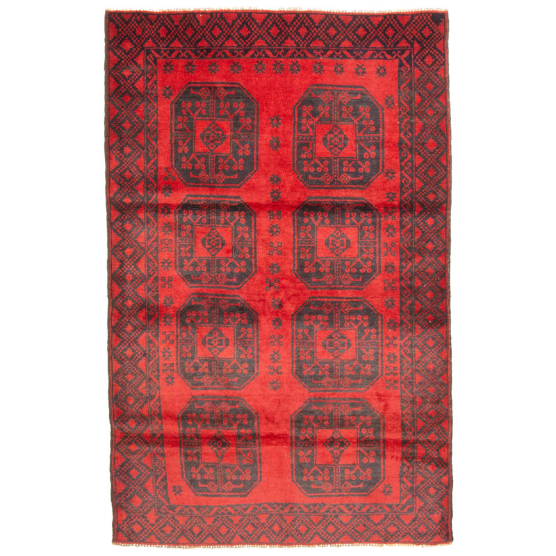 Whitten Red Rug 3'7" x 5'8"