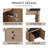 Friderich 24.07'' Single Bathroom Vanity with Resin Top
