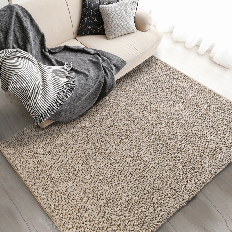 Solid Colour Area Rug, Rectangle 190 x 290cm
