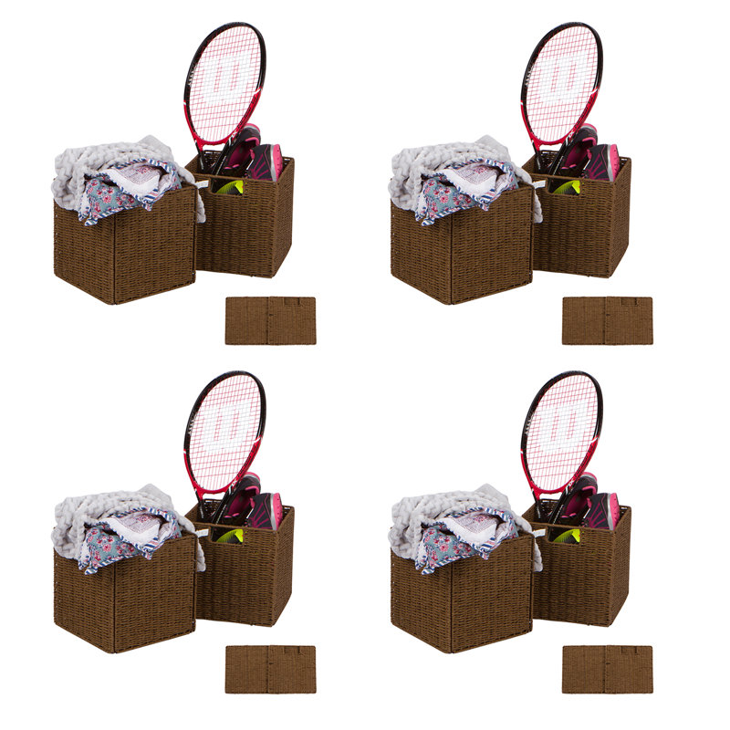Ebern Designs Rattan Basket