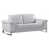 Similicuir gris clair est en rupture de stock
