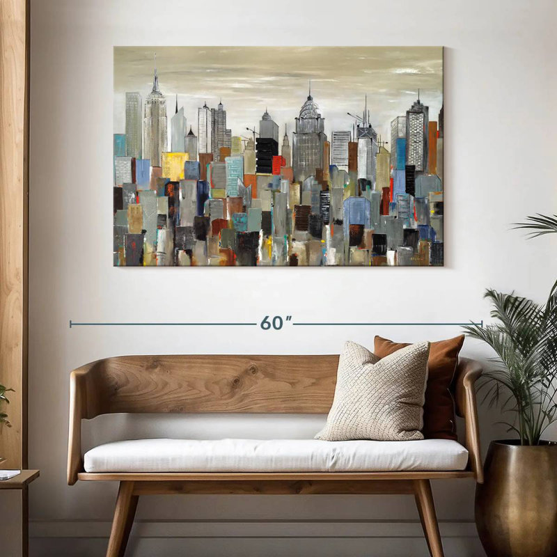 Avery New York Skyline, 32" H x 48" W