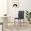 48cm H Velvet Upholstered Metal Armchair-2066400294