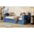 Daybed With Removable Desk, Storage Drawers & Hydraulic Side Table-748031412-748031408