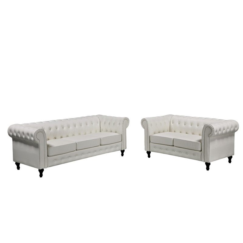 Ensemble de salon 2 pièces Chesterfield